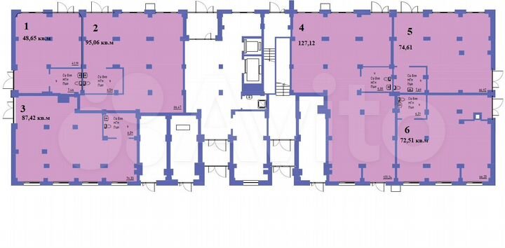 Свободного назначения, 86.6 м²