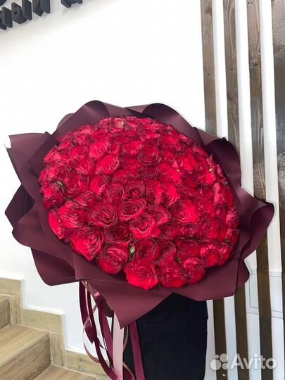 101 роза оптом