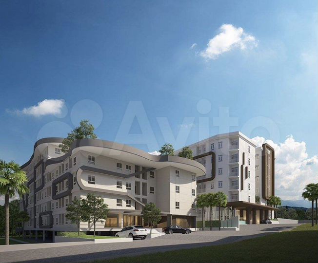 Квартира-студия, 21,9 м² (Таиланд)