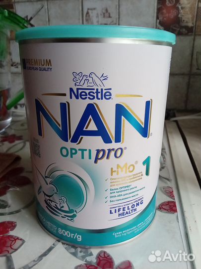 Детская молочная смесь нан