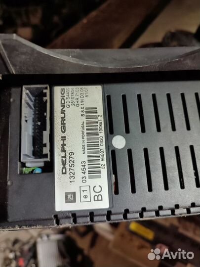 Opel Corsa D дисплей