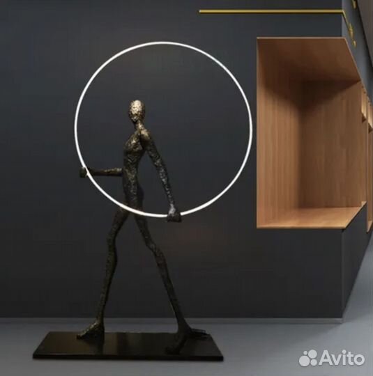 Торшер напольный, rgb