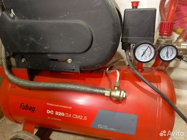 Компрессор воздушный 220в бу 320л/минуту