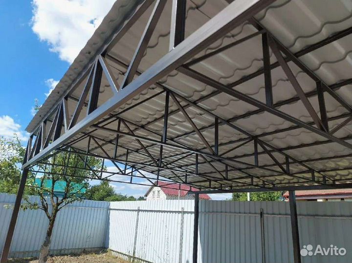 Навесы под ключ