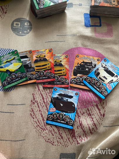 Карточки супергонки