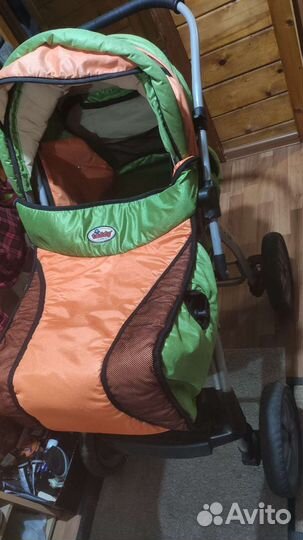 Teddy bart-plast коляска