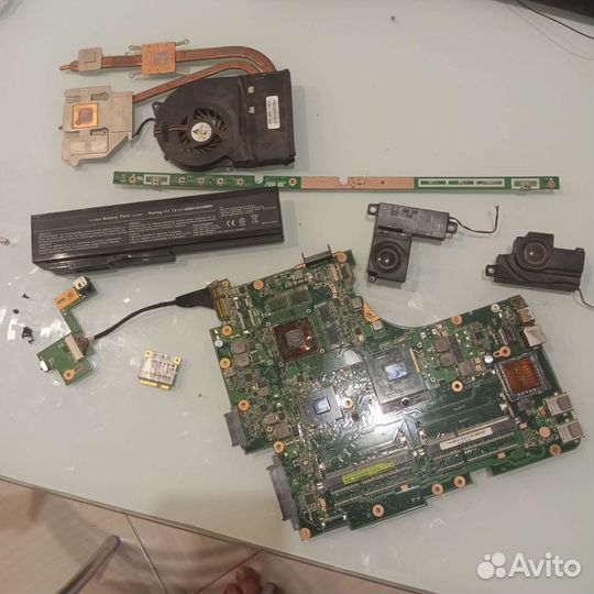 Материнская плата Asus N53SV с процессором i5