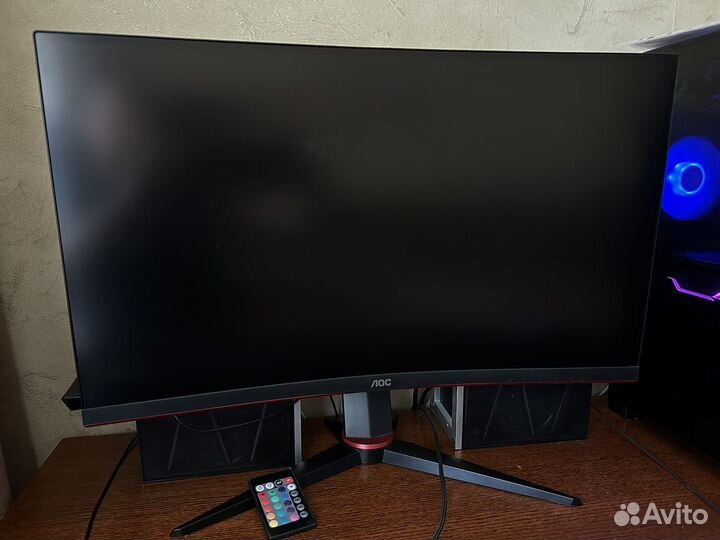 Игровой монитор AOC CQ27G2U/BK 27'' изогнутый