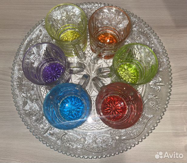 Набор чашек + поднос