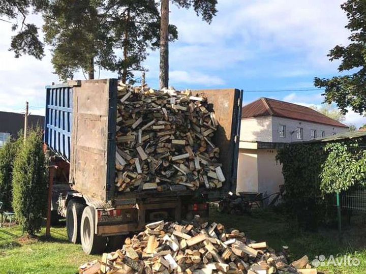 Дрова. Колотые