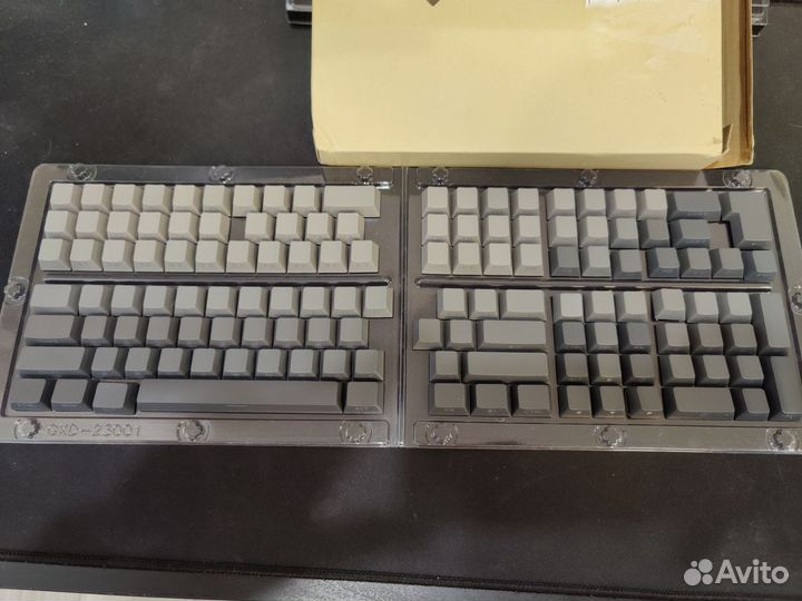 Кейкапы XVX Black Print Side Black Gradient