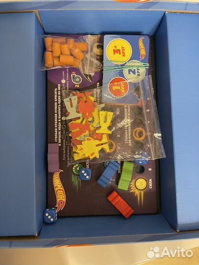 Настольная игра hot wheels