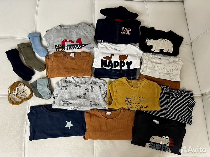 Вещи на мальчика на 9-12 месяцев