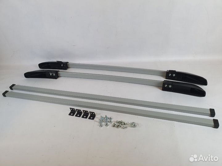 Рейлинги с поперечинами Гранта, Гранта Fl (серые)