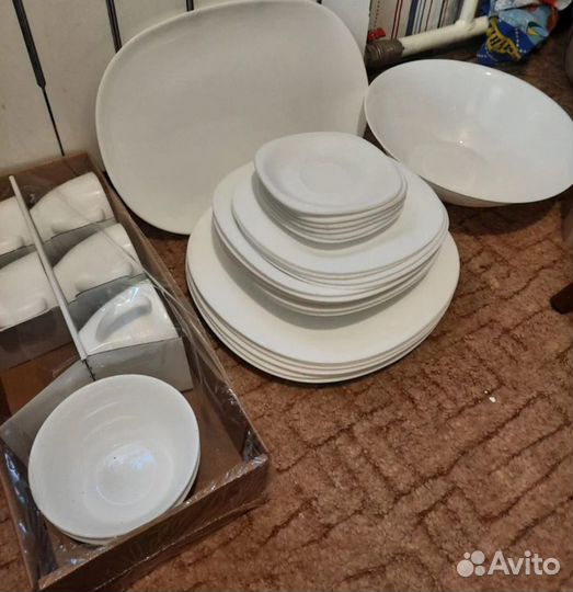 Набор столовой посуды luminarc 46 предметов