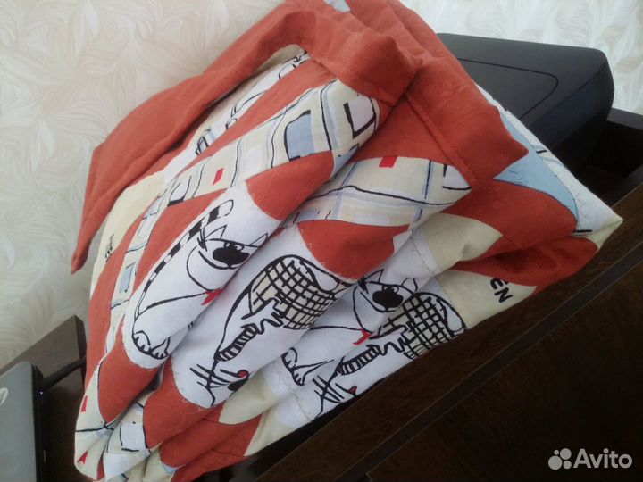 Детское одеяло пэчворк ручная работа