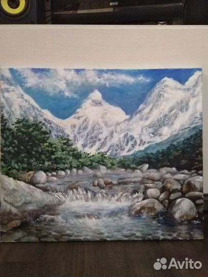 Картины маслом на заказ, настенная живопись