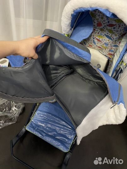 Коляска санки