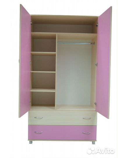 Детский шкаф 2-х створчатый