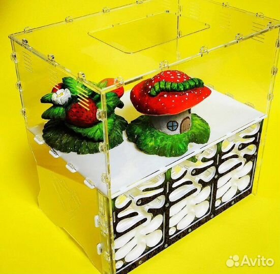 Муравьиная ферма большая с муравьями