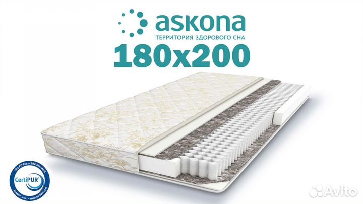 Матрас новый ортопедический