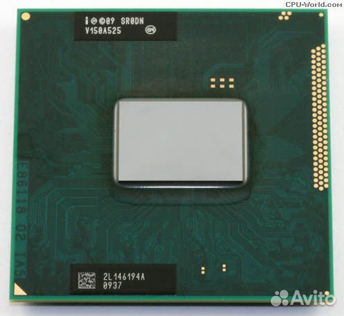 Процессоры intel для ноутбуков