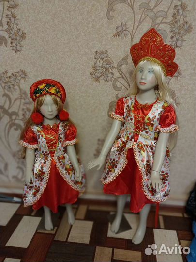 Детские русские-народные карнавальные костюмы