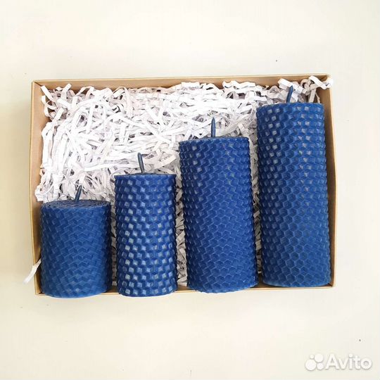 Свечи из вощины ручной работы