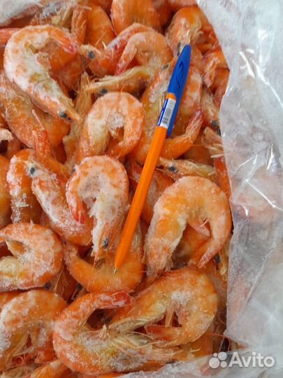 Креветка варено-мороженная