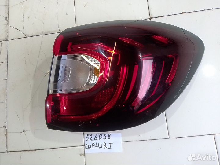 Фонарь задний правый наружный (Renault Captur)