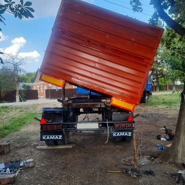 Прицеп самосвальный СЗАП 85514 с надставными бортами, 2005