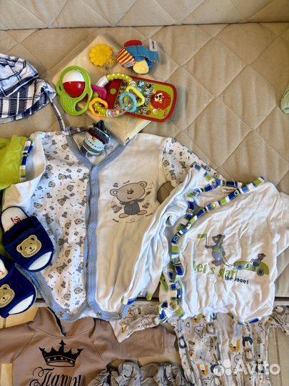 Детские вещи пакетом бесплатно