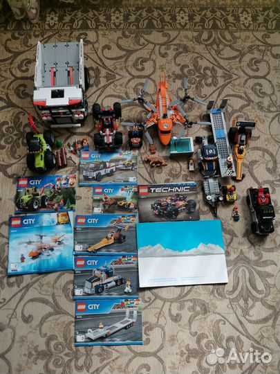 6 наборов Lego оригинал