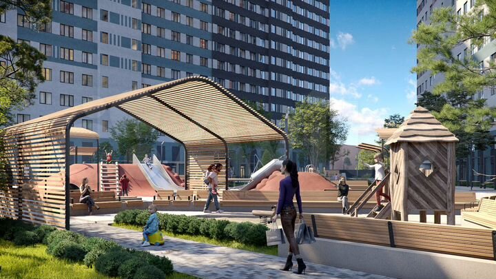 2-к. квартира, 50,5 м², 3/23 эт.