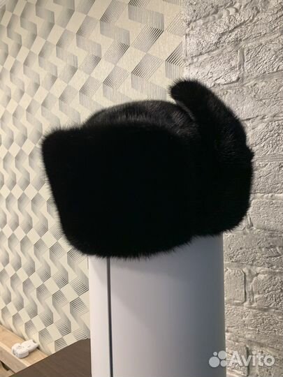 Норковая шапка мужская