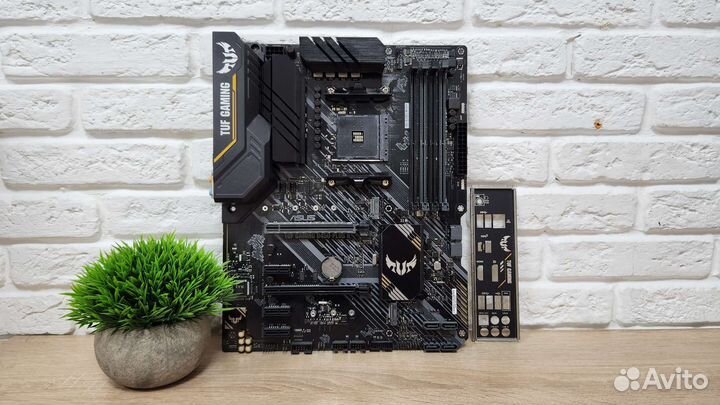 Материнская плата am4 asus TUF gaming B450-plus II