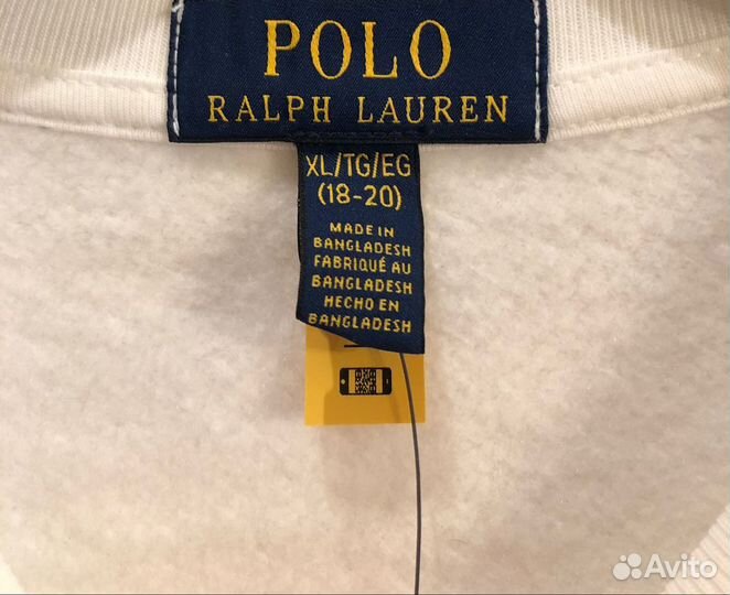 Женский свитшот Polo Ralph Lauren Оригинал