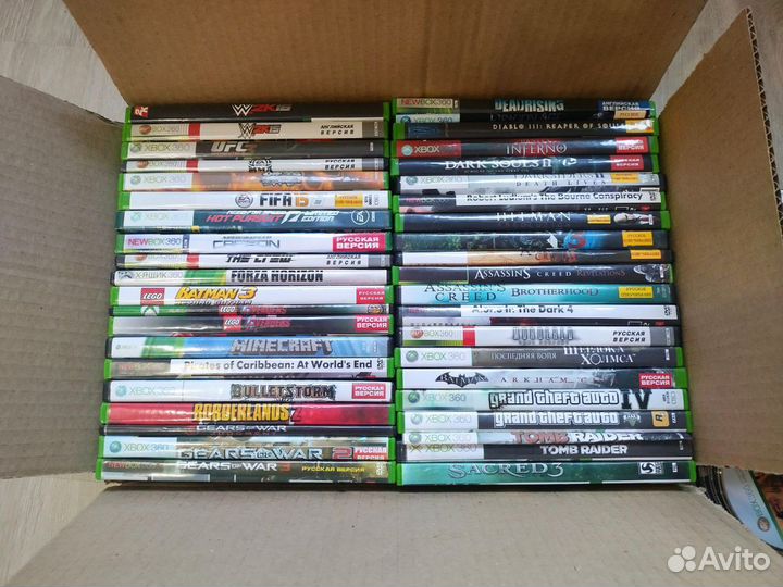 Игры Xbox 360 (спорт / гонки / шутеры)