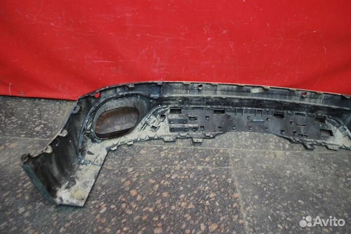 Юбка бампера заднего Bmw X6