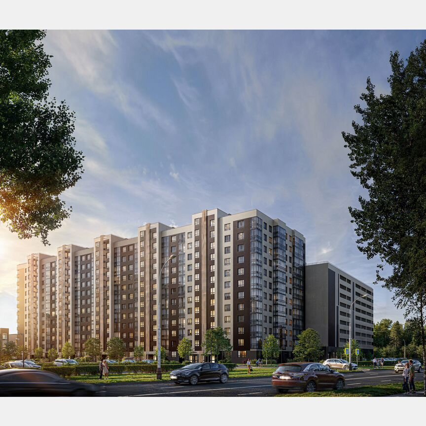 2-к. квартира, 69,9 м², 2/12 эт.