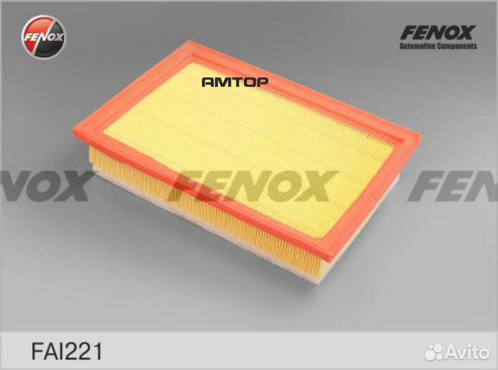 Fenox FAI221 Фильтр воздушный Fenox FAI221