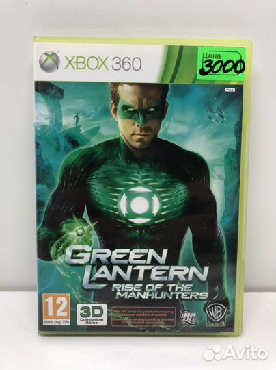 Диск Green Lantern для Xbox 360