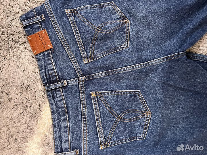 Джинсы- трубы