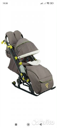 Санки коляска ника 7 3