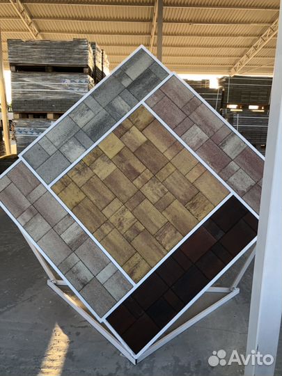 Тротуарная плитка и бордюры