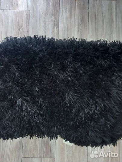 Плед пушистый травка