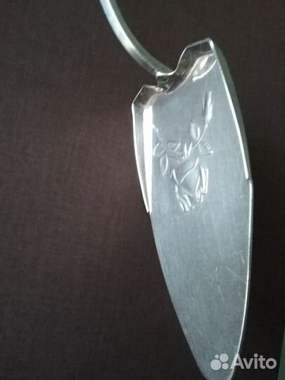 Лопатка для торта, серебро,ссср