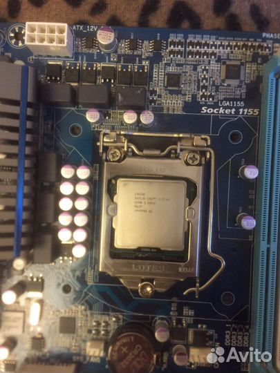 Материнская плата с процессором i5