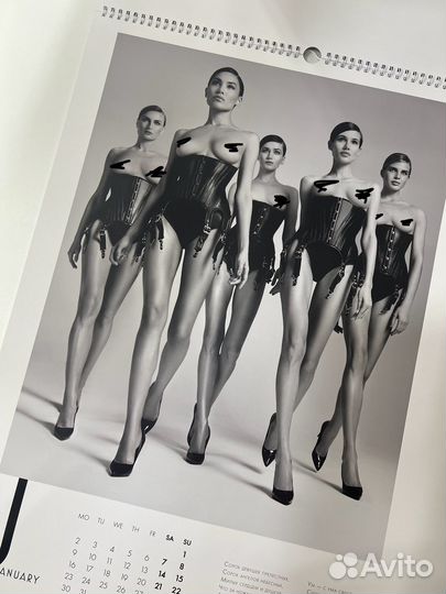 Эротический календарь 2023-24 Simple Онегин новый