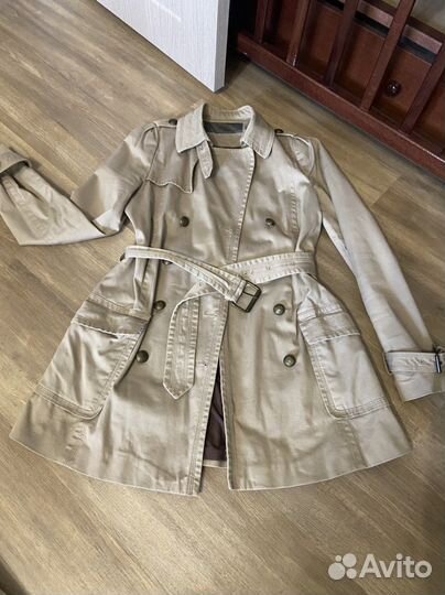 Плащ тренч zara
